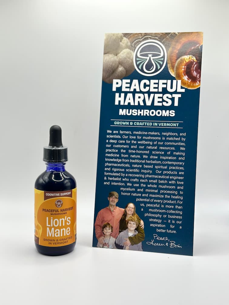 Double Strength Tincture Lion's Mane - Organic